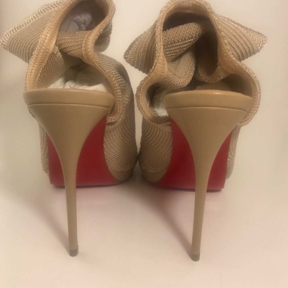 Christian Louboutin Cheminene Knit Boot - Picture 4 of 8